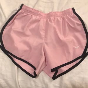 Nike DRI-FIT pink sport shorts, size M- runs Small